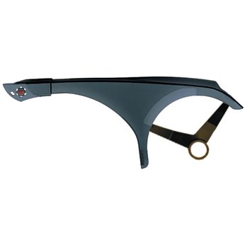 GUARDA CADENA HEBIE BRAZO AJUSTABLE 48 D TRANSPARE