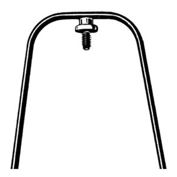 VARILLA BUCHEL 28   OJETE PEQUEÑO ZINC 20   55 mm