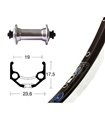 RUE.DEL.28x1.75 WINORA RIGIDA ZAC 19 TX 800 QR N/P