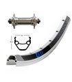 RUEDA DELANTERA 26x1.75 WINORA EXAL ZX 19 QR PLATA MATE