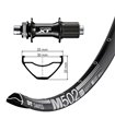 RUE.TR.27.5  WINORA DT SWISS M502 DIS.CL DEORE XT