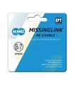 ESLABON CIERRE KMC CADENA 7/8V.7.1 mm PLATA (2UDS)