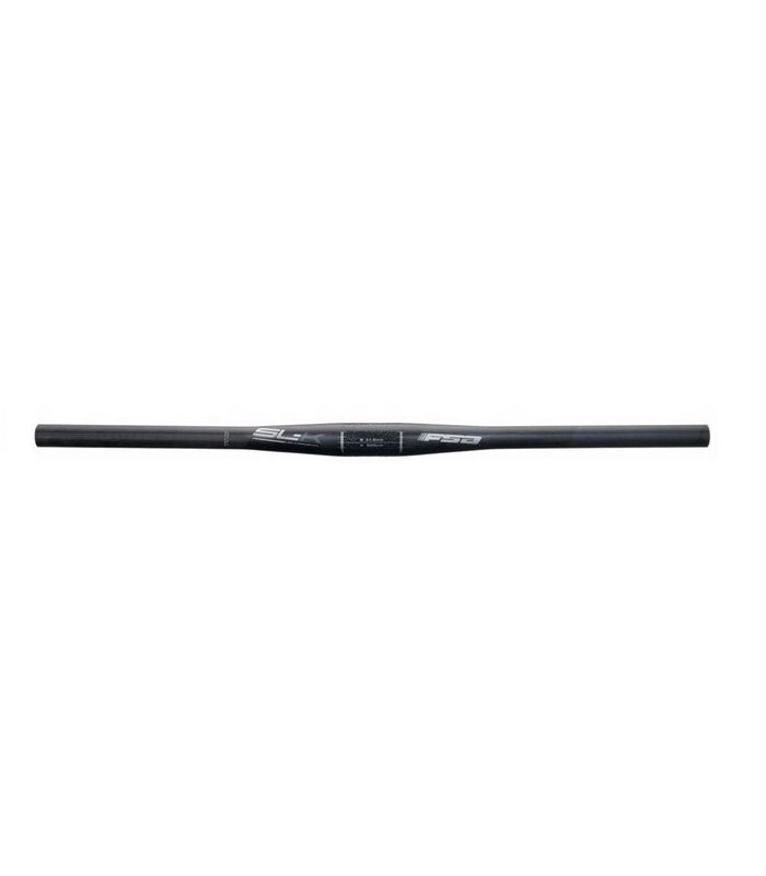 MANILLAR FSA SL-K PLANO CARBONO 740 mm NEGRO