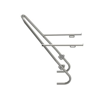 PORTABULTO TUBUS TARA LOWRIDER ACERO INOX.26-28"