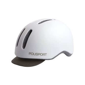 CASCO POLISPORT COMMUTER BLANCO/GRIS T.M (54-58)