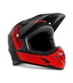CASCO BLUEGRASS INTOX NEGRO/ROJO MATE T.S (54-56)