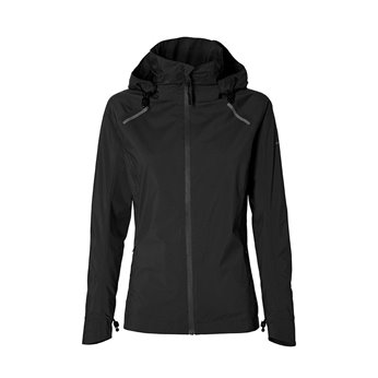 CHAQUETA IMPERMEABLE BASIL SKANE MUJER NEGRO T.S