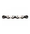 CADENA KMC X12 1/2x11/128 126ESLAB.12V NEGRO/PLATA