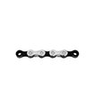CADENA KMC X10 122 ESLABONES 10V NEGRO/PLATA