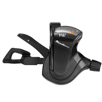 MANDO PULSADOR SUNRACE DLM400 DER.7V 2100mm ALU.NE