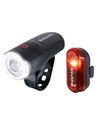 KIT DE LUCES LED SIGMA AURA 30 + CURVE A PILA NEGR