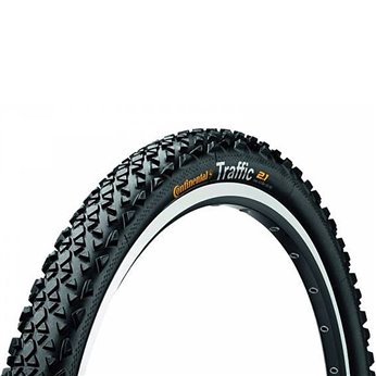 CUBIERTA CONTINENTALNENTAL.TRAFFIC II 24x1.75 SPORT RIG.NEGRO REFL