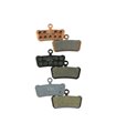 JUEGO PASTILLAS FR.SRAM GUIDE/TRAIL ORGANIC/ACERO