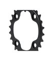 PLATO TRUVATIV MTB 26D 4 AGUJ.80mm 2x10V ALU.NEG.