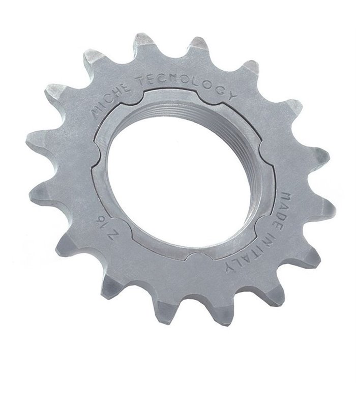 CORONA DE PISTA MICHE 1/8 17 DIENTES CON PORTADOR
