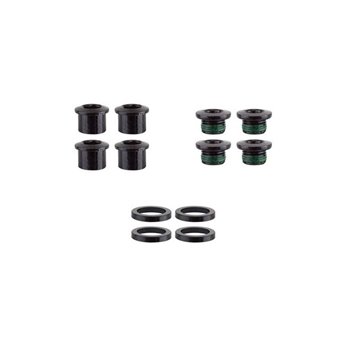 KIT TORNILLOS TRUVATIV P/MONOPLATO DE 4AGU.AC.NEG.