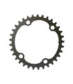 PLATO SRAM FORCE 35D BCD107mm 2x12V ALUMINIO NEGRO