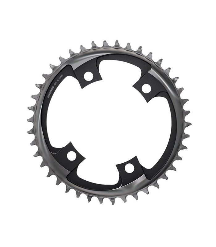 PLATO SRAM X-SYNC CTRA.46D 107mm 12V ALU.GR.PO/NE.