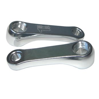 JG.BIELAS QU-AX P/MONOCICLO EJE CUADR.89mm ALU.PLA