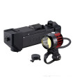 LUZ DELANTERA CATEYE VOLT 6000 LED BATERIA ROJO/NE