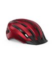 CASCO MET DOWNTOWN MIPS ROJO BRILLO S/M (52-57)