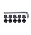 KIT TORNILLOS PLATO FSA ML021 CARRET.2X NEGR (10U)