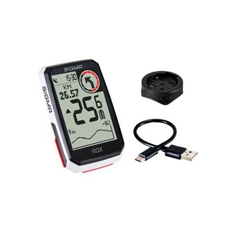 CICLOCOMPUTADOR GPS SIGMA ROX 4.0 30 FUNC.BLANCO