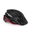 CASCO MET VELENO MIPS NEG/ROJO MATE BRILLO S 52-56