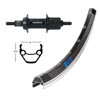 RD WINORA MAVIC CXP 700C 32AG.CIE.RAP.SH.105 NE/PL