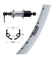 RT WINORA RYDE ZAC 19 28x1.75 ACERA T3000 8V AL.PL