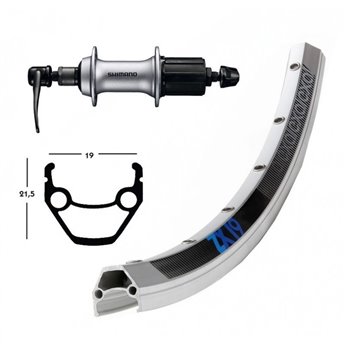 RT WINORA EXAL ZX19 26x1.75 CR ACERA T3000 8V AL.P