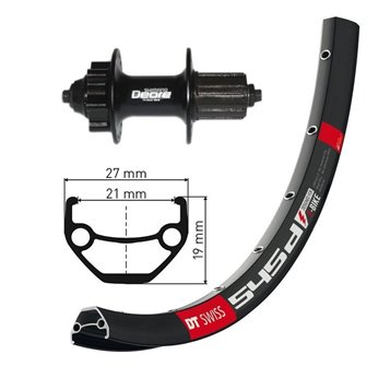 RT WINORA DT SWISS 545 26x1.90 DISCO 6A CR DEORE N