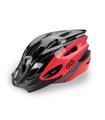 CASCO GES ROCKET NEGRO/ROJO TALLA M (54-58)