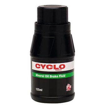 LÍQUIDO DE FRENO CYCLE ACEITE MINERAL 125 ML-BOTEL