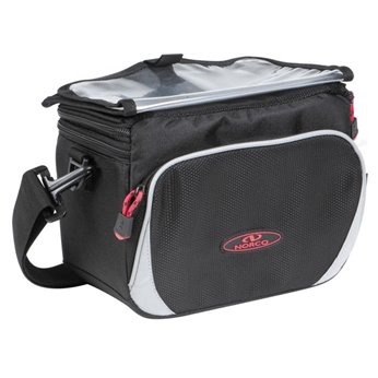 BOLSA AL MANILLAR NORCO BOSTON NEGRO 5L (21x17x15)