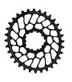 PLATO ABSOLUTE BLACK OVALADO 30D DM BB30 SRAM 1x10-12V AL.NEG