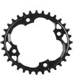 PLATO ABSOLUTE BLACk OVALADO 30D 94BCD 4BR.R.INT.SRAM 1x10-12V AL.N