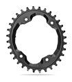 PLATO ABSOLUTE BLACk OVALADO 34D 96BCD 4BR.ASIM.R.INT.SHI.XTR AL.NE