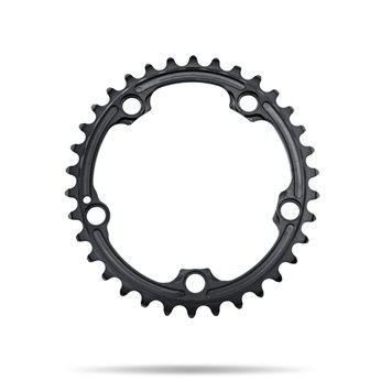 PLATO ABS.BL.OV.36D 110BCD 5BR.SRAM 2x9-11V AL.NGR