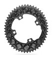 PLATO ABSOLUTE BLACk OVALADO 53D 110BCD 4BR.ASIM FSA 2x10-12V ALU.N