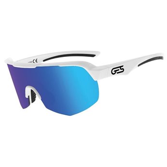 GAFAS GES ALPHA LENTE AZUL/MONTURA BLANCO