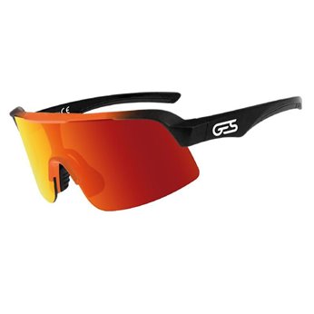 GAFAS GES OMEGA LENTE ROJO-AMARI/MONTURA NEG-NARAN