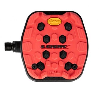 PEDALES PLATAFORMA LOOK TRAIL GRIP ROJO
