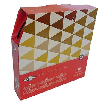 CAJA TRANSFIL 50 METROS FUNDA FRENO C/TEFLON NEGRO