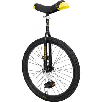 MONOCICLO QU-AX LUXUS 507mm 24   NEGRO/AMARILLO