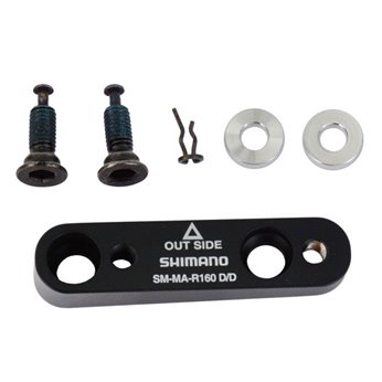 ADAPTADOR FRENO DISCO SHIMANO SM-MA-R160 160mm FLA