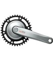 JUEGO BIE/PLATO SHIM.NEXUS 170mm 38D ALU/ACERO PLATA