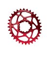 PLATO ABSOLUTE BLACK OVALADO 36D DM XTR ALUM.ROJO