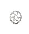 DISCO FRENO MICHE CARRETERA 6 AGUJEROS 160mm PLATA