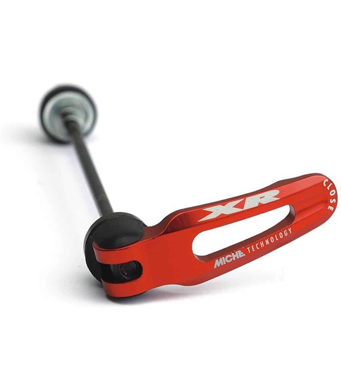 JUEGO DE CIERRES RAPIDOS MICHE XR ALUMINIO ROJO